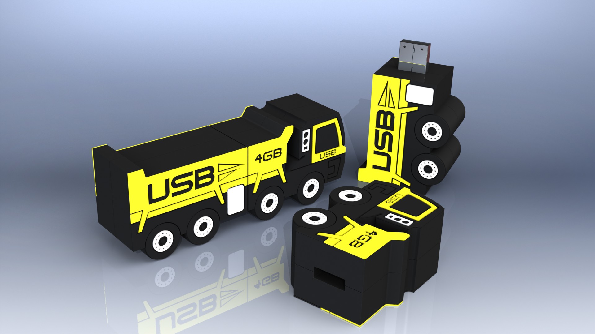 USB卡车